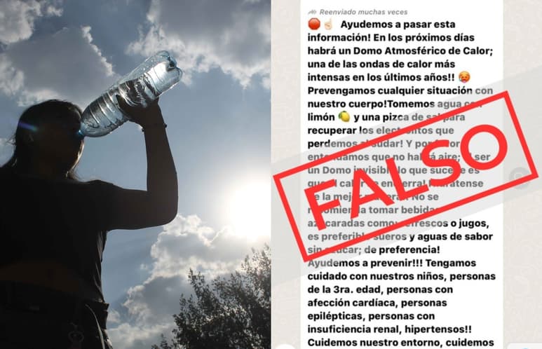 Altas temperaturas. (ARCHIVO/TWITTER)