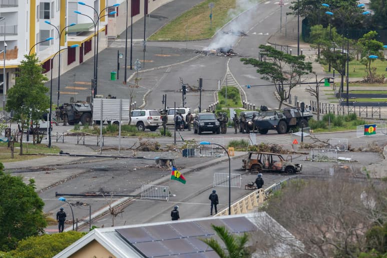 Disturbios independentistas en Nueva Caledonia. (EFE)