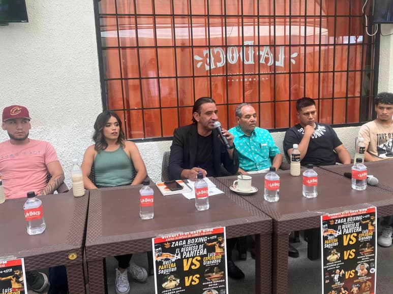 Presentan la función de box profesional denominada 'Regreso de la Guerra'