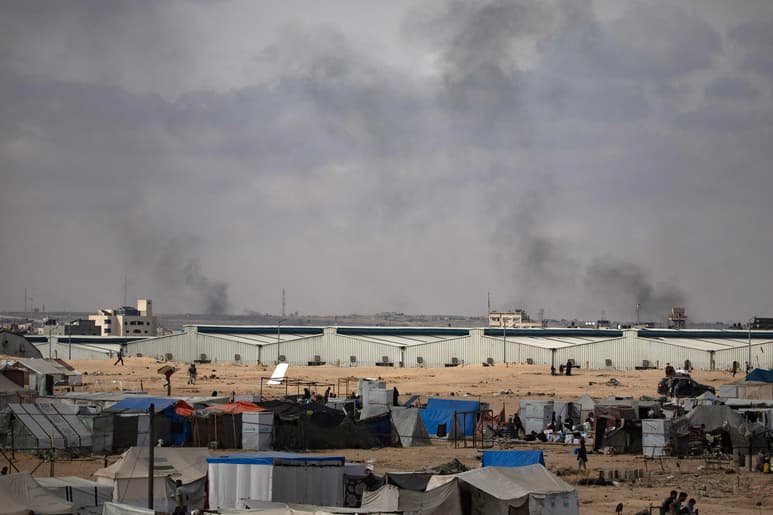 Bombardeos israelíes contra Rafah. (EFE)