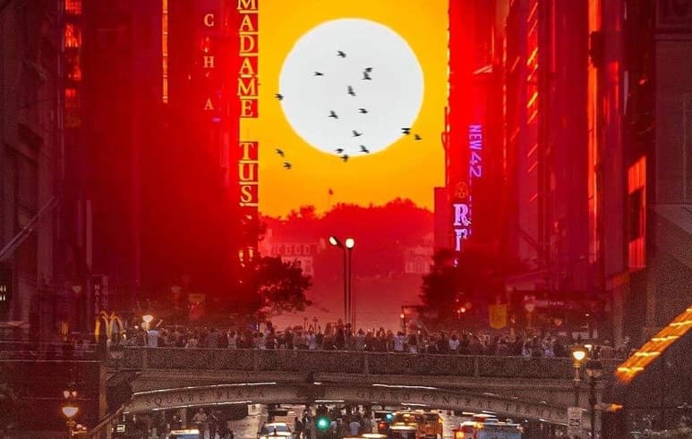 Manhattanhenge (CAPTURA)