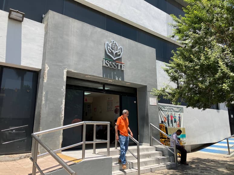 Hay fallas en la climatización del primer piso del Hospital General del ISSSTE de Torreón. (Angélica Sandoval)