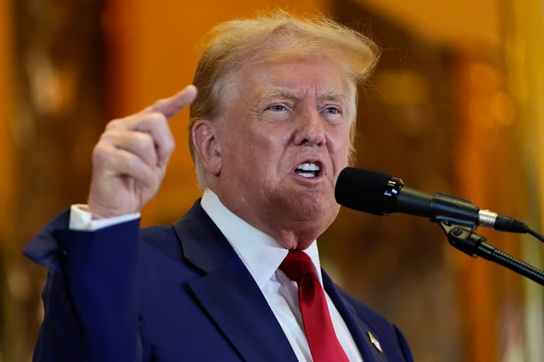 El expresidente Donald Trump. (AP)
