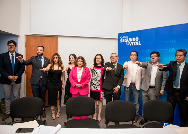 Toma de protesta de la mesa directiva 2024-2026.