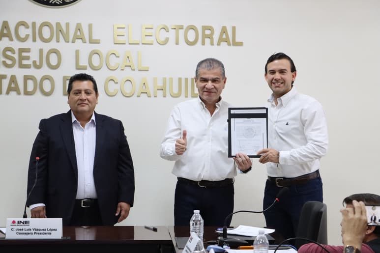 El exgobernador Miguel Ángel Riquelme Solís. (TWITTER)