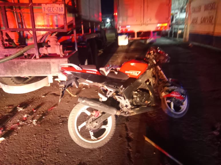 Motocicleta de la marca Honda, color rojo, modelo 2018. (EL SIGLO DE TORREÓN)