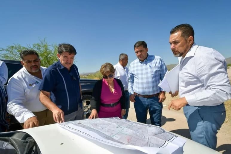 Ya se realizó una visita de inspección en la zona donde se pretende construir.