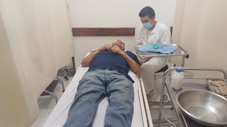 Golpean brutalmente a guardia de seguridad de fraccionamiento en Saltillo