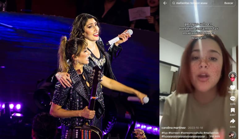 'Wuuu'; Ha*Ash se sorprende por cómo cantan las mañanitas los laguneros