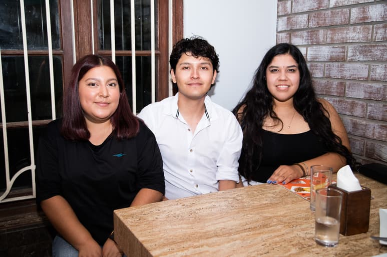 Tania Arellano, Edson Jiménez y Paola Valenzuela (EL SIGLO DE TORREÓN / ENRIQUE CASTRUITA)