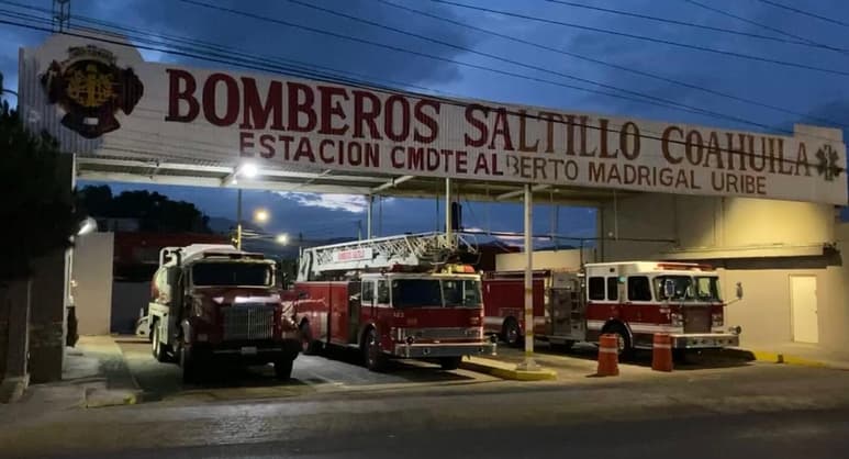 Estación Norte del Cuerpo de Bomberos de Saltillo. (EL SIGLO DE TORREÓN)