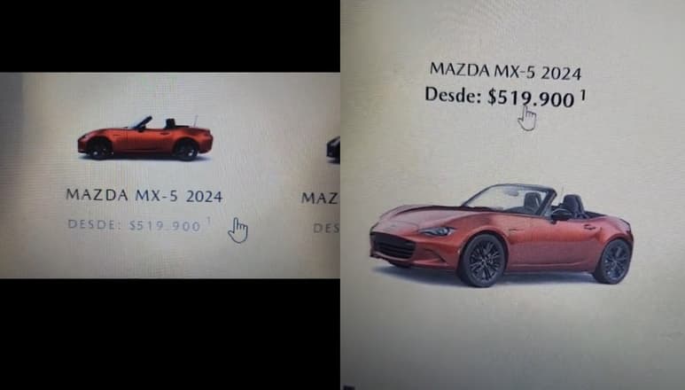Automóvil Mazda (CAPTURA)