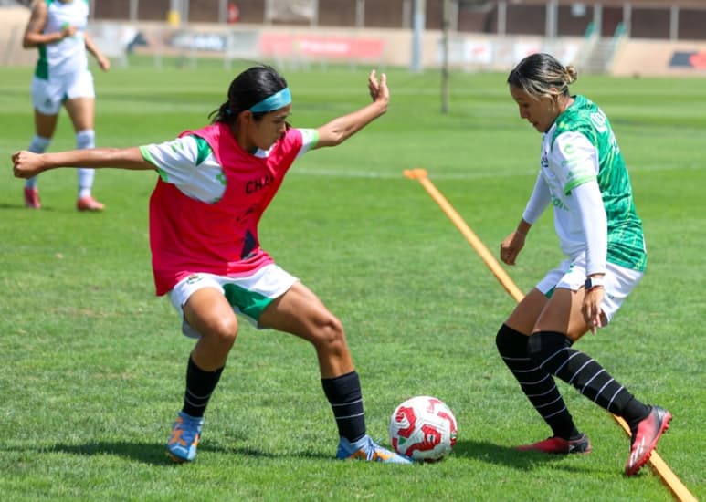 Larga ha sido la semana para albiverdes, quienes el próximo domingo en Aguascalientes, visitarán a Centellas en duelo adelantado. (Santos)