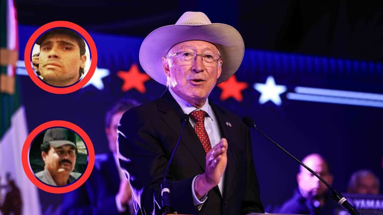 ¿Qué dijo Ken Salazar sobre 'El Mayo' Zambada, Joaquín Guzmán López y Ovidio Guzmán?