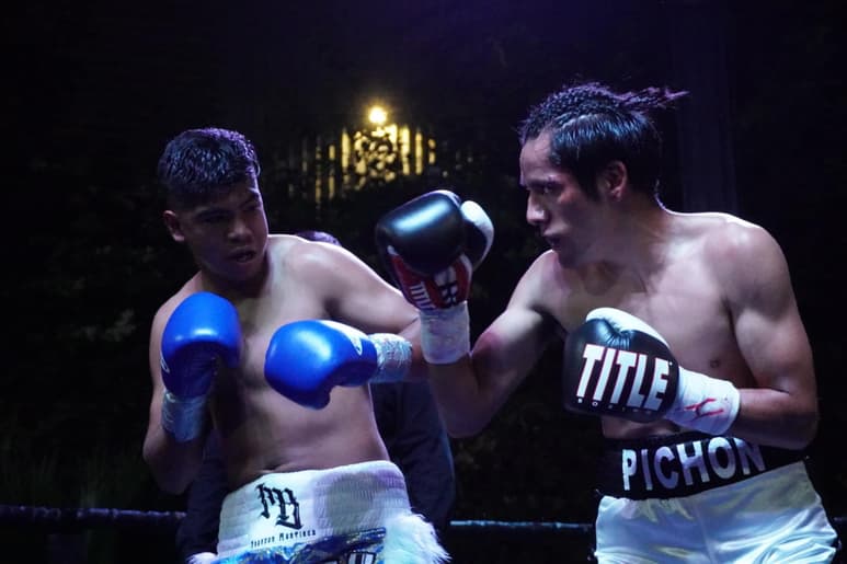 Boxeador 'Metralleta' Martínez gana en pelea en Tijuana