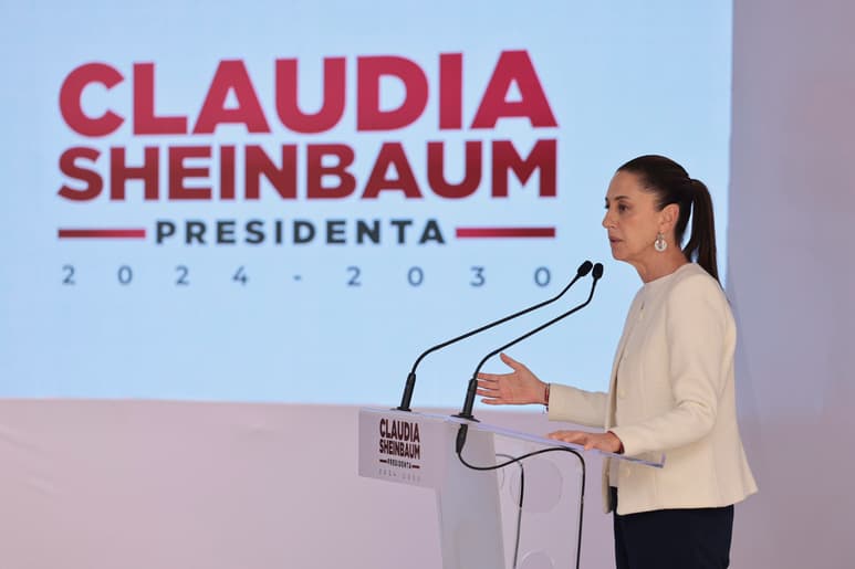 La virtual presidenta electa Claudia Sheinbaum. (ARCHIVO)