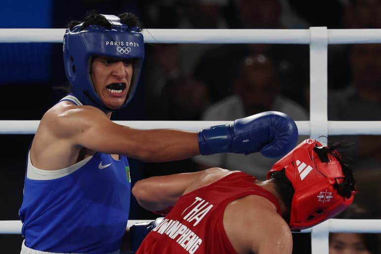 La argelina Imane Khelif peleará por el oro