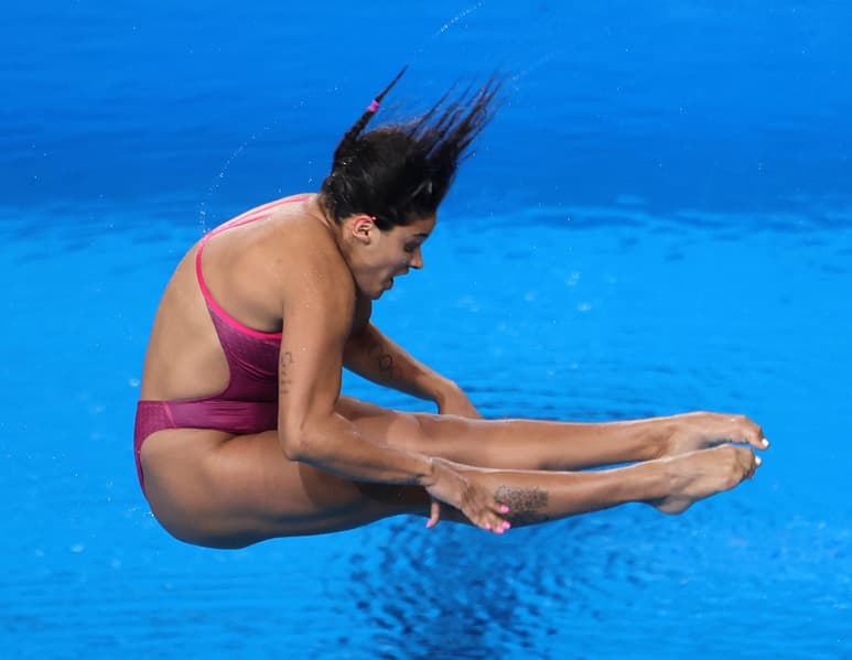 Vázquez y Estudillo avanzan a la semifinal de trampolín 3 metros