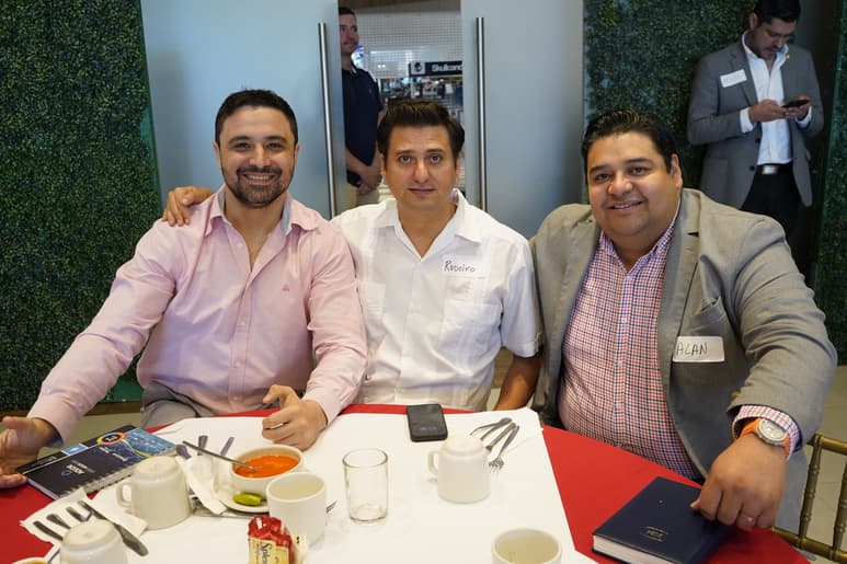 Jorge Gidi, Rodolfo Aguiñaga y Alan Rasgado (EL SIGLO DE TORREÓN / GABRIEL ESCOBAR)