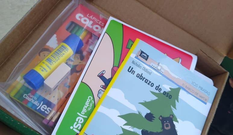 Comienza la entrega de paquetes de útiles escolares en San Pedro