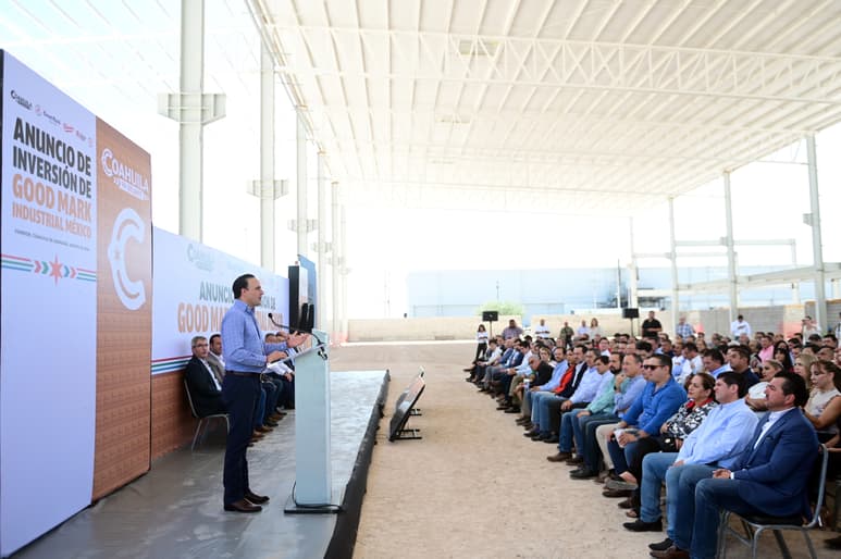 Se anuncia la llegada de la empresa Good Mark Industrial México.