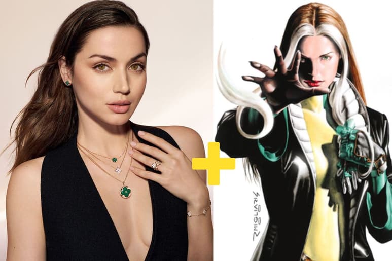 ¿Cómo se vería Ana de Armas como Rogue de X-Men, según la Inteligencia artificial?