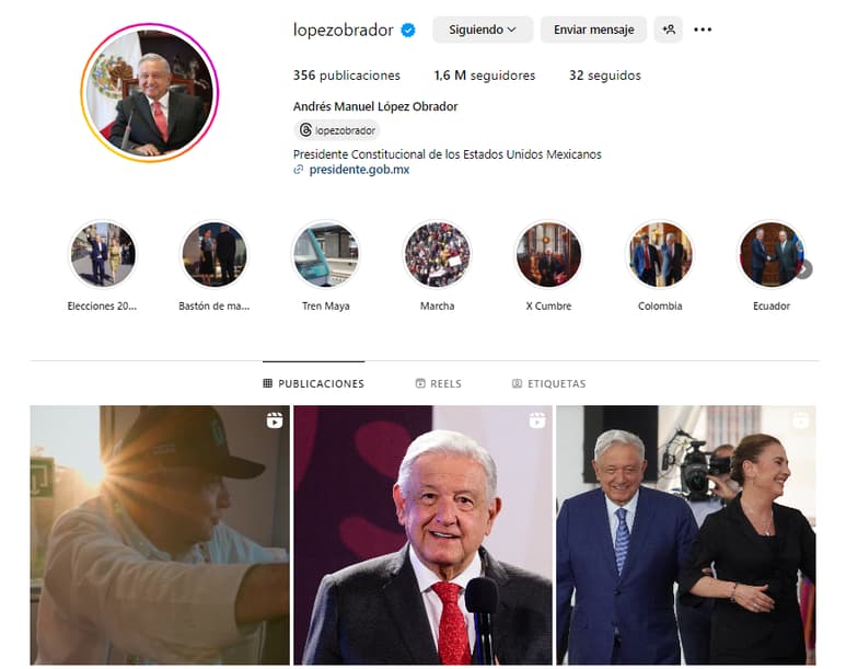 ¿Qué pasará con las redes sociales de AMLO al dejar la Presidencia?