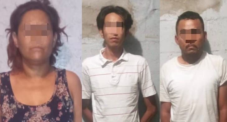 Detenidos por narcomenudeo.