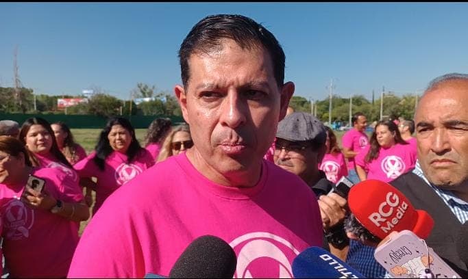 El Rector de la Universidad Autónoma de Coahuila, Octavio Pimentel. (HILDA SEVILLA)