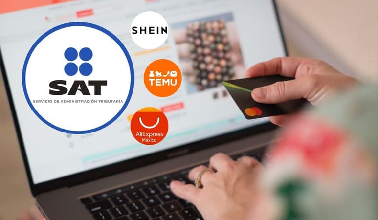 Shein, AliExpress y TEMU deberán inscribirse al SAT