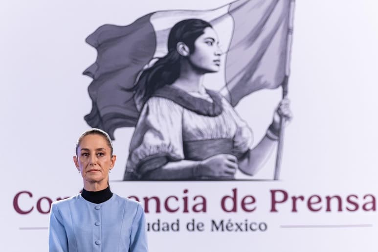 Claudia Sheinbaum llama a reconocer a Palestina y condena la violencia en Gaza