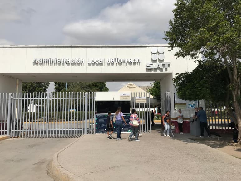 Oficinas del SAT.