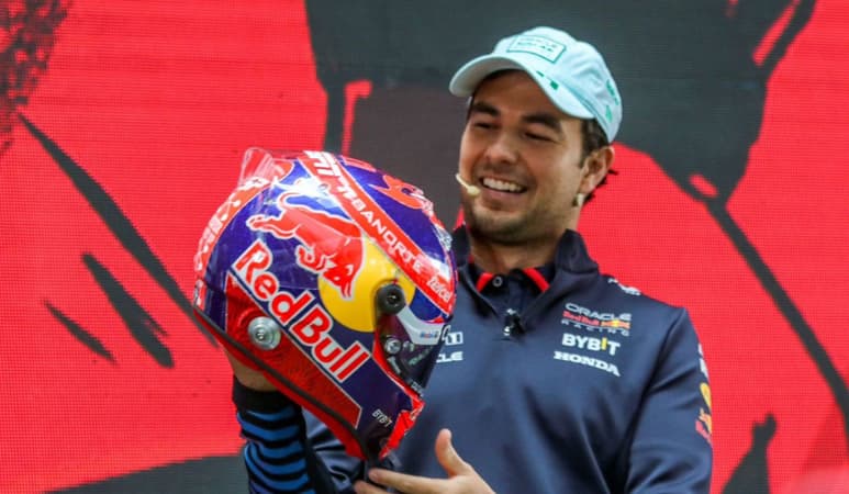 GP de México 2024: Así es el casco que Checo Pérez usará