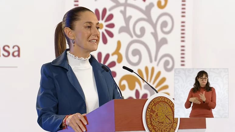 La presidenta Claudia Sheinbaum. (ARCHIVO)