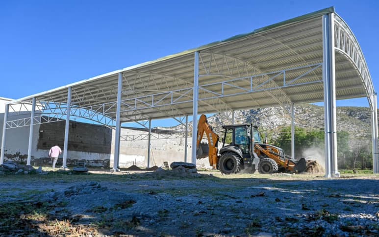 Hasta el momento se ha construido un domo público.