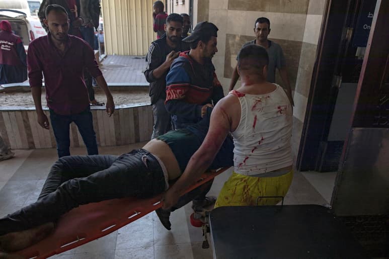 Heridos por ataques israelíes en la Franja de Gaza. (ARCHIVO)
