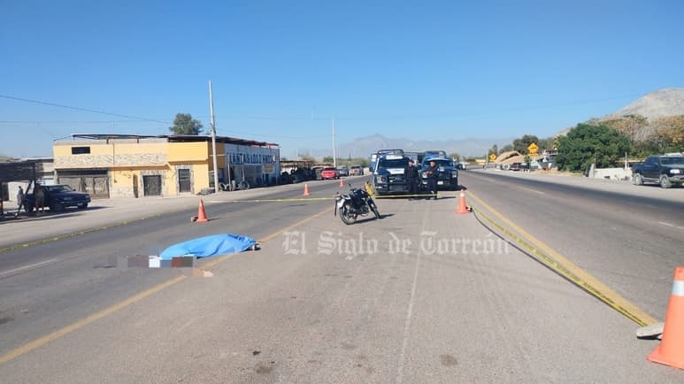 Hombre arrollado en La Goma, Lerdo (EL SIGLO DE TORREÓN)