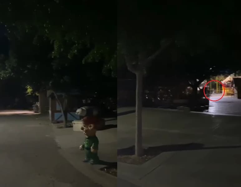 Bosque Venustiano Carranza de Torreón de noche (CAPTURA)