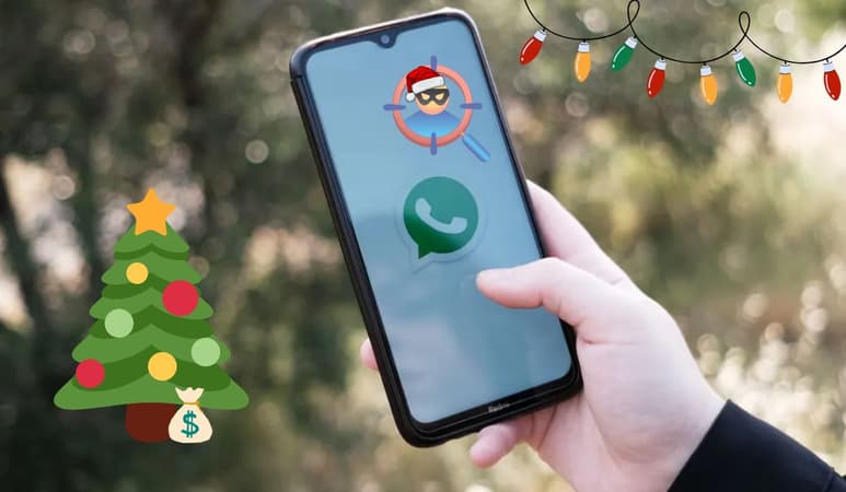 ¡Cuidado! Durante la temporada navideña suben los fraudes por WhatsApp