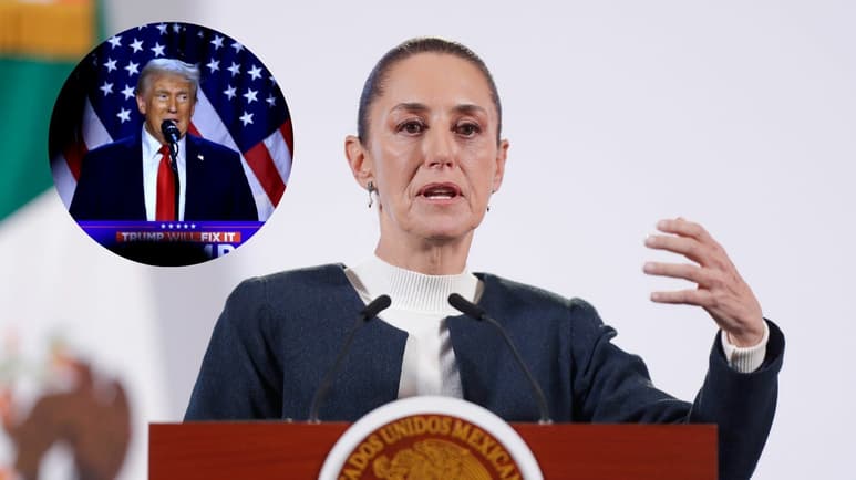 Claudia acordó detener migrantes: Donald Trump