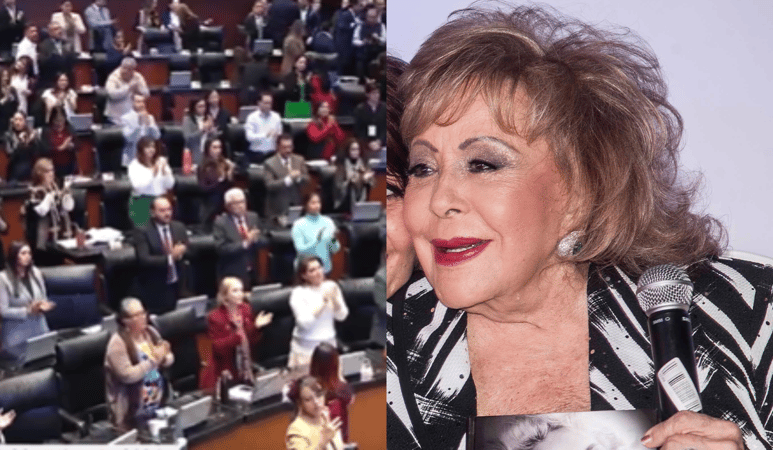 Senado de México guarda un minuto de silencio tras la muerte de Silvia Pinal | VIDEO