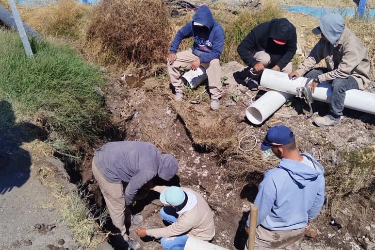 Tras ruptura reparan acueducto que abastece de al municipio de San Pedro