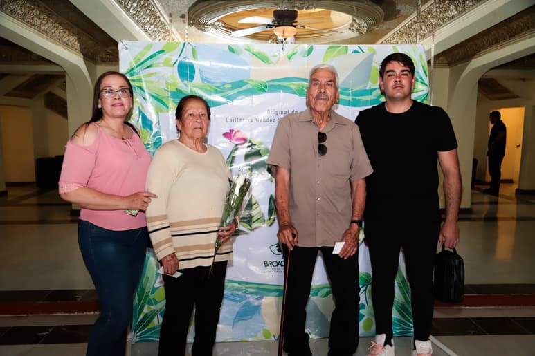 Rosi Rodríguez, Fernanda Valadez, Jesus Rodríguez y Alejandro Rodríguez.