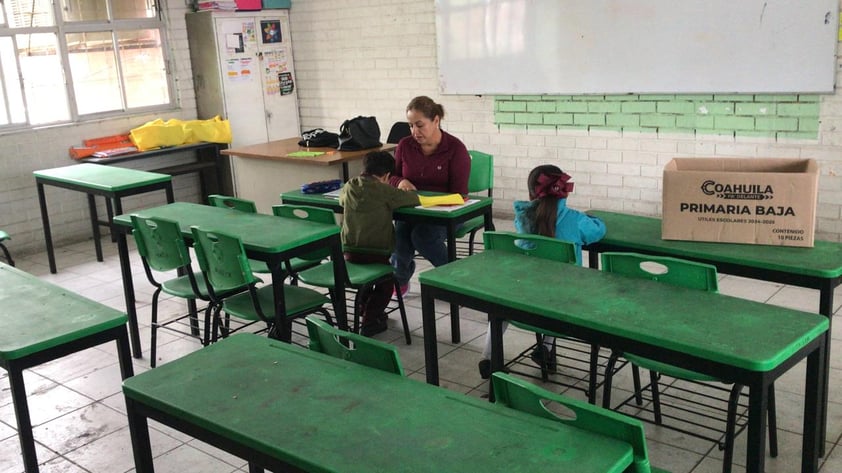 Ausentismo en escuelas de Torreón. (FERNANDO COMPEÁN)