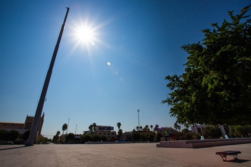 Altas temperaturas y cielo parcialmente nublado en La Laguna