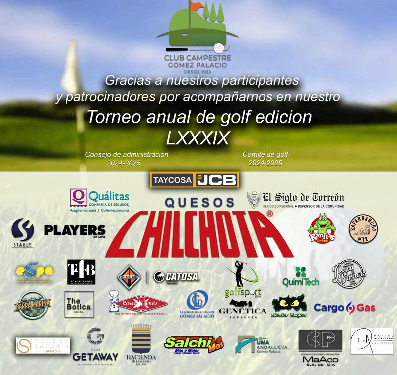 AGRADECIMIENTOGOLF