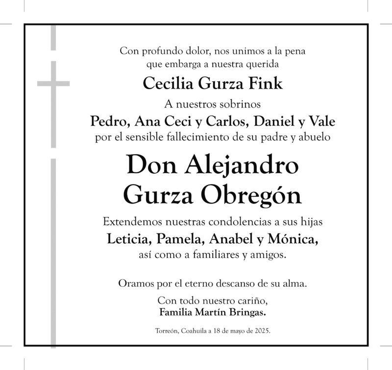 CONDOLENCIA SORIANA 