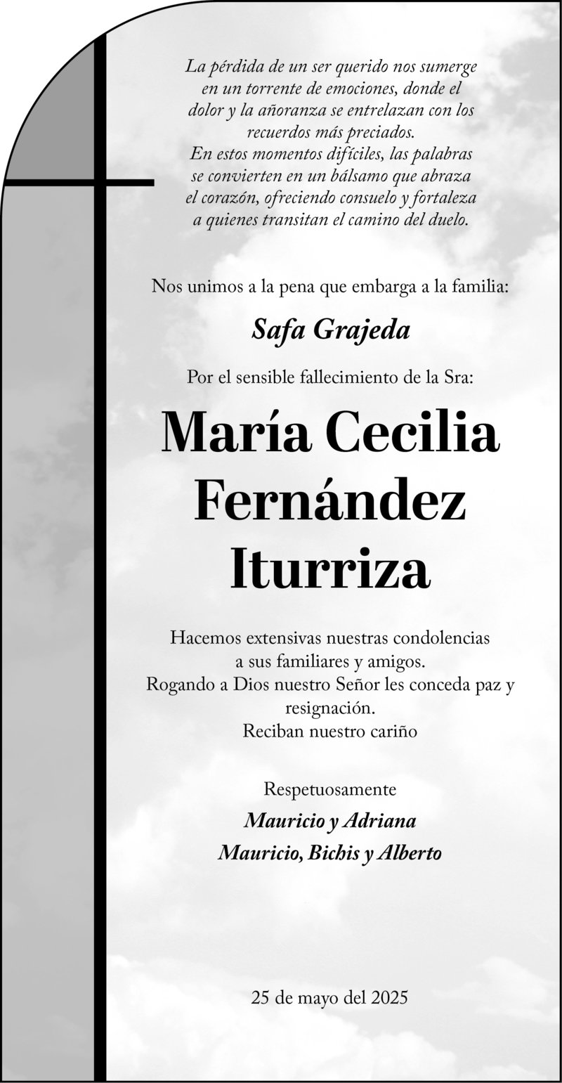 IMPAR CARTA BLANCA CONDOLENCIA 