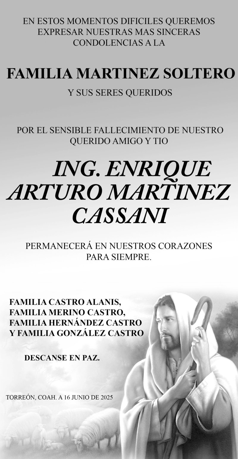condolencia familia