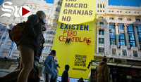 Policía impide que Greenpeace coloque carteles frente a conferencia de Lisboa